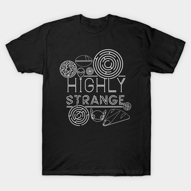 Highly Strange T-Shirt by Singular Fortean's Singular Shop